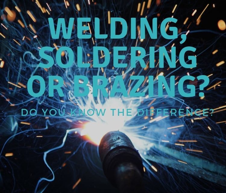 Welding, soldering, and brazing.  Do you know the difference?